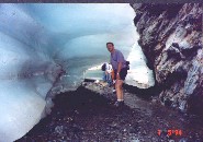 Gletscher in der Wste